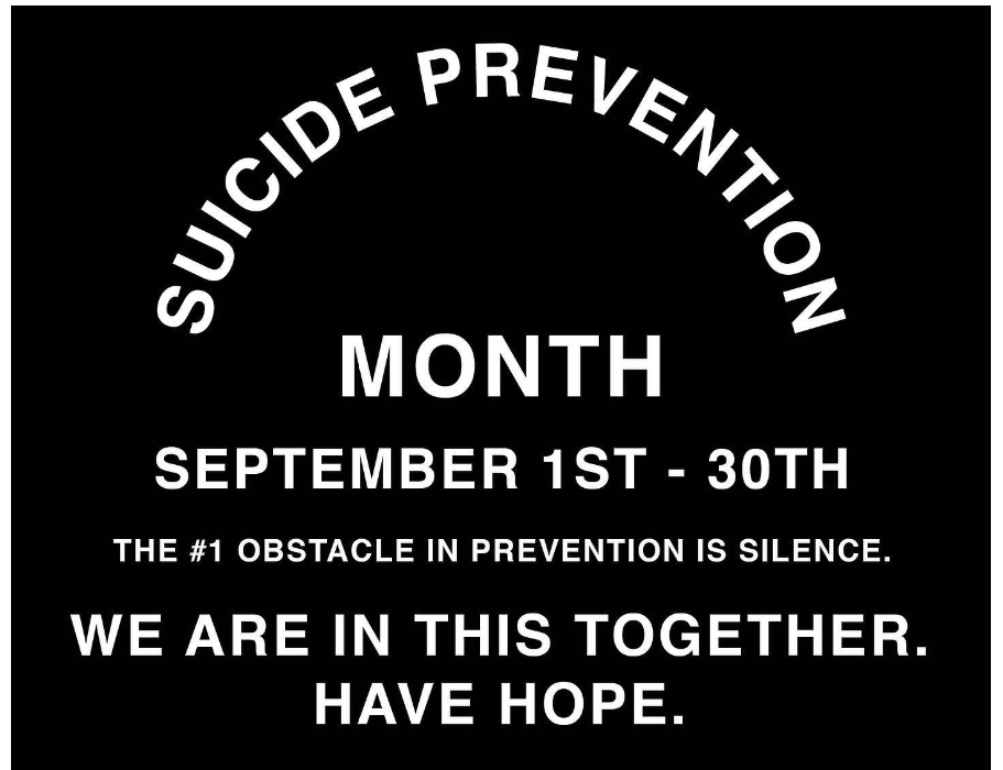 Suicide Prevention Awareness Month